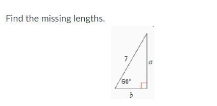 What are the missing lengths?-example-1