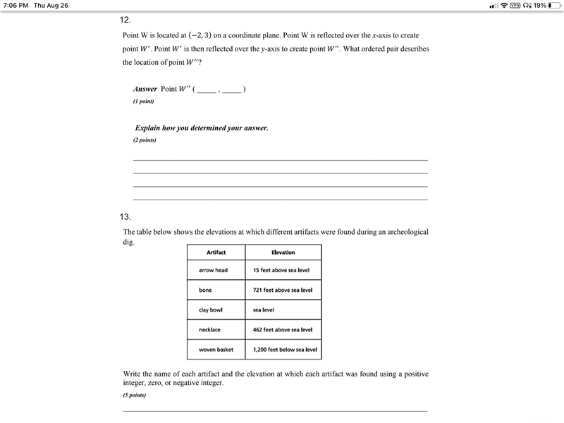 Can someone help me with questions 12 and 13 please I am very confused with this two-example-1