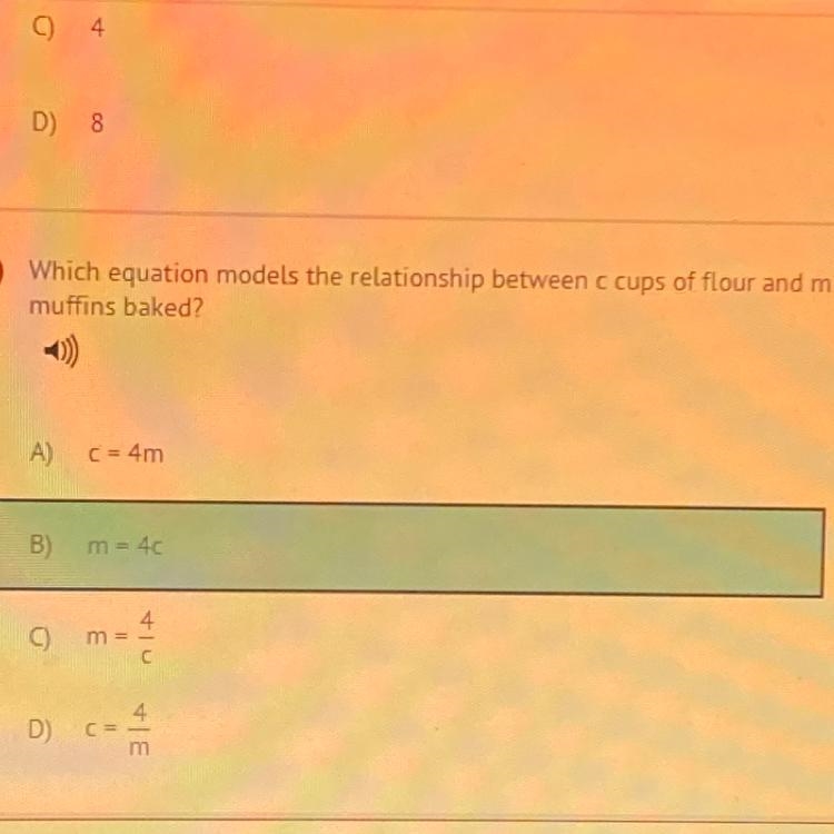 NEED IT ASAP The graph shows a proportional relationship between the c cups of flour-example-1