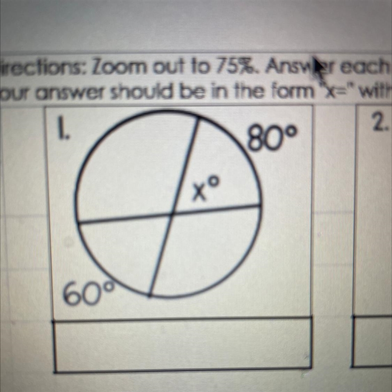 I need help with math hw what does x =-example-1