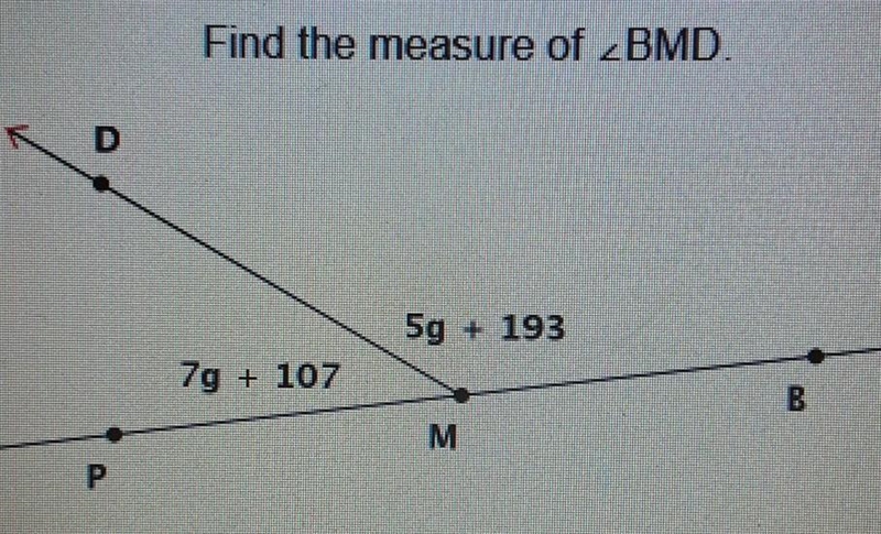 Find the measure of <BMD​ (please this is urgent)-example-1