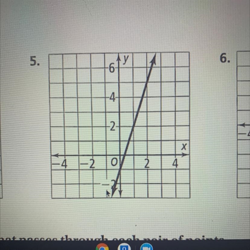 Find the slope of the line.-example-1