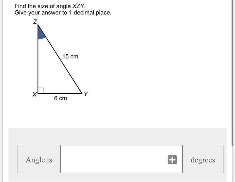 Find the angle of XZY-example-1