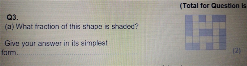 What fraction of this shape is needed?-example-1