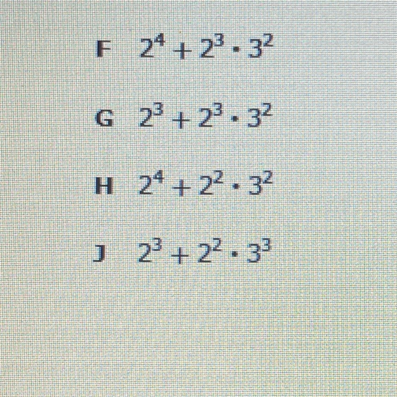 Which expression is equivalent to 16 + 2 * 36?-example-1