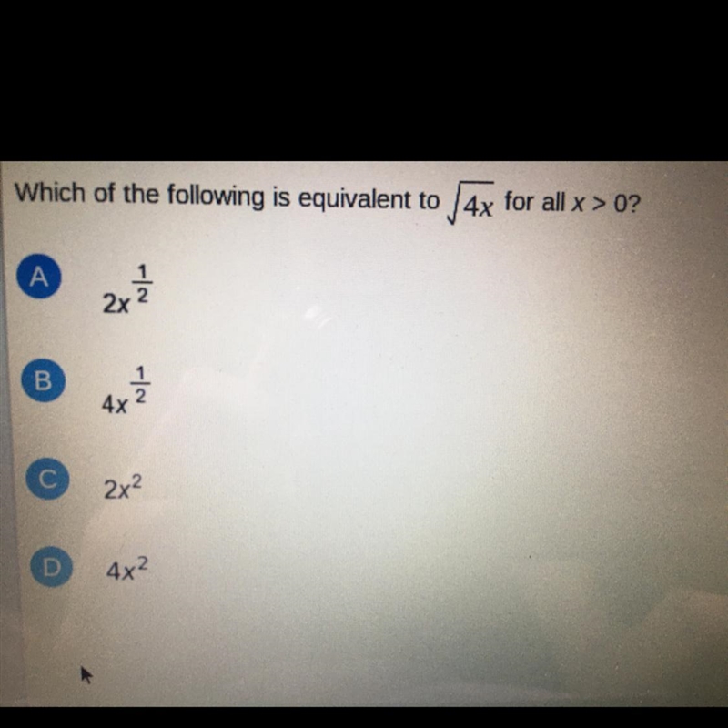 Which is the correct answer A B C D ?-example-1