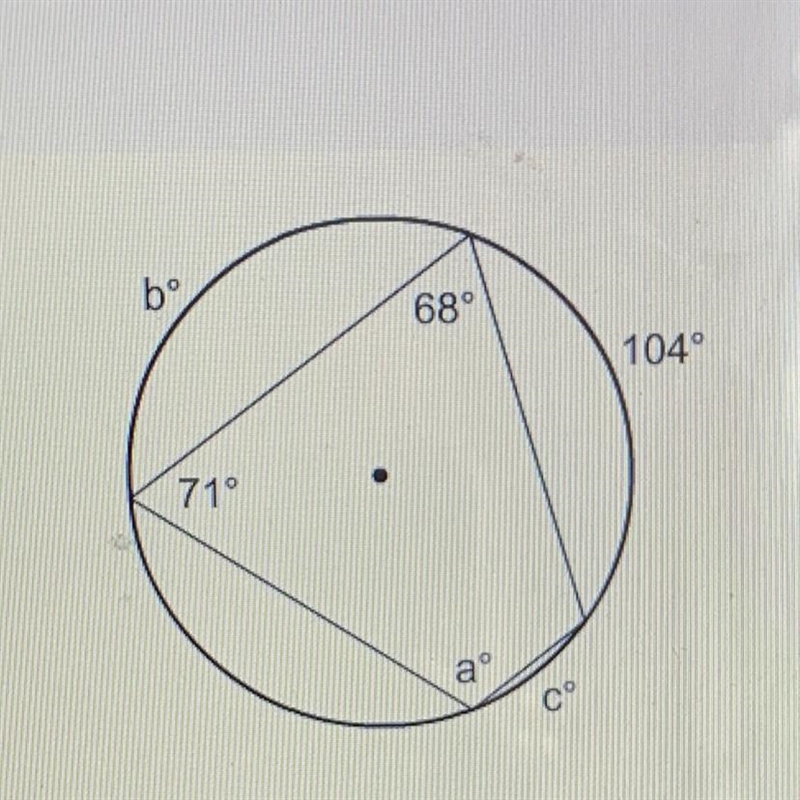 What is the value of b? A) 76 B)106 C) 224 D)120-example-1