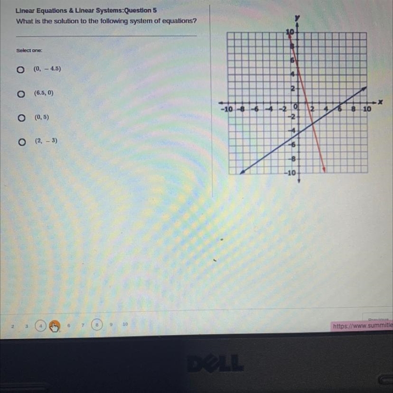 Linear Equations & Linear Systems:Question 5 What is the solution to the following-example-1