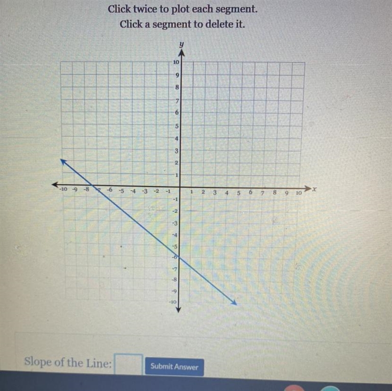 Draw a line representing the "rise " and a line representing the "run-example-1