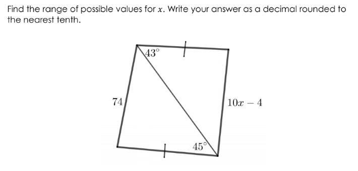 Find all the possible range values for x-example-1