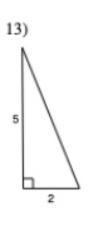 Find the missing side. Round to the nearest tenth. (a2+b2=c2)-example-1