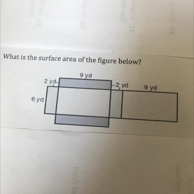 What is the surface Area of the figure below? Pls help-example-1