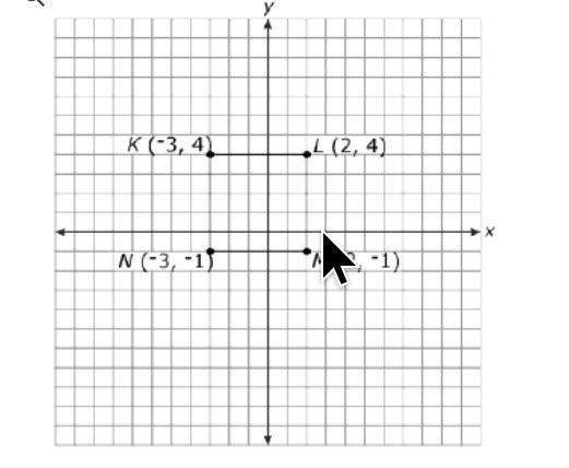 PLZZ HELP find area of square KLMN?-example-1