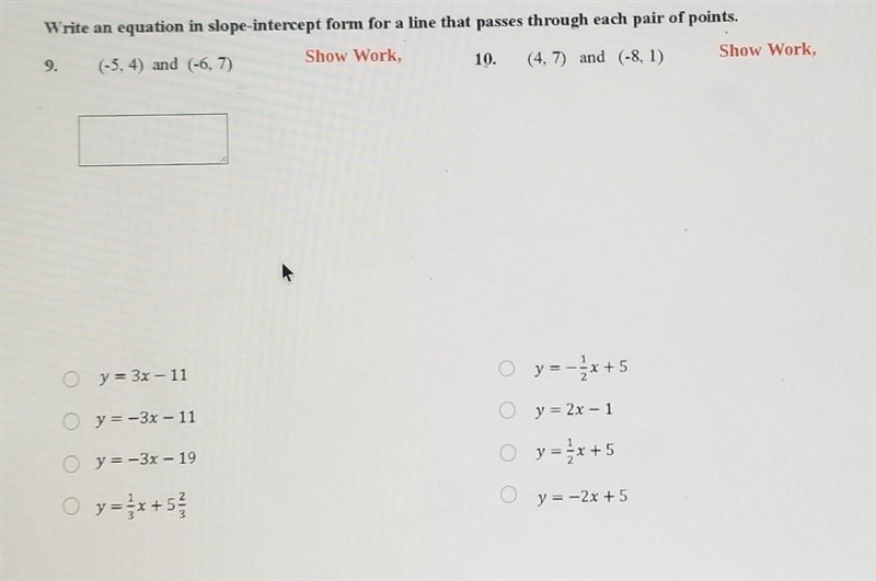 Can you please show the work on both of them? ​-example-1