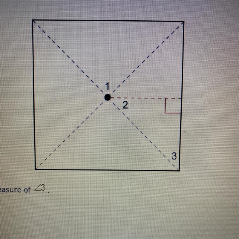 Find the measure of angle 3 A. 45° B. 90° C. 30° D. 12°-example-1