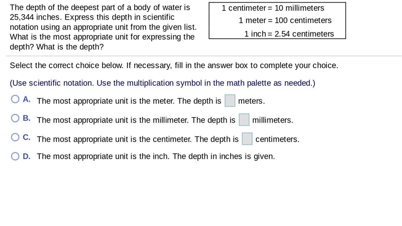 PLEASE HELP! I'M GIVING 100 POINTS! The depth of the deepest part of a body of water-example-1