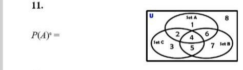 Determine what regions make up the given probabilities - shade the Venn Diagram,​-example-1