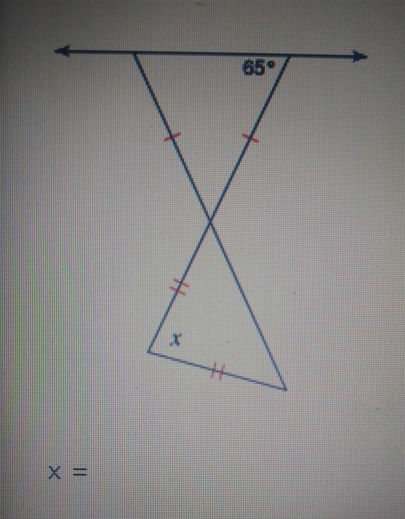 Find the value of x ​-example-1