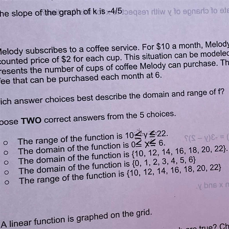 8. Melody subscribes to a coffee service. For $10 a month, Melody is able to purchase-example-1