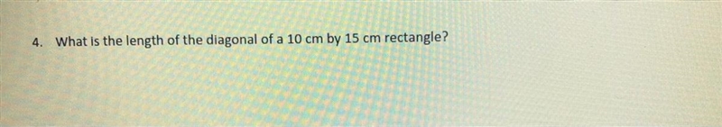 Solve using a2 + b2 = c2 show work please :)-example-1