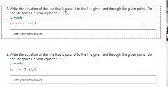 I need the answer for both of these questions-example-1