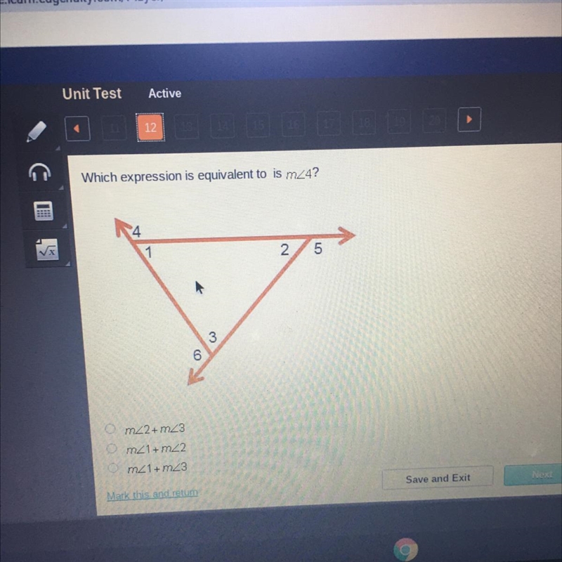 The last one under m<1+m<3 is m<5+M<6-example-1