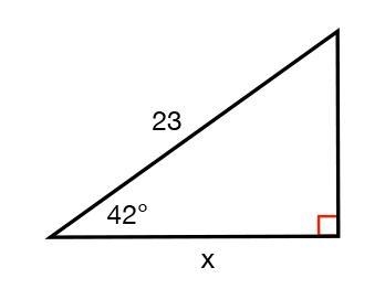 Find x. a. 30.9 b. 34.4 c. 17.1 d. 15.4-example-1