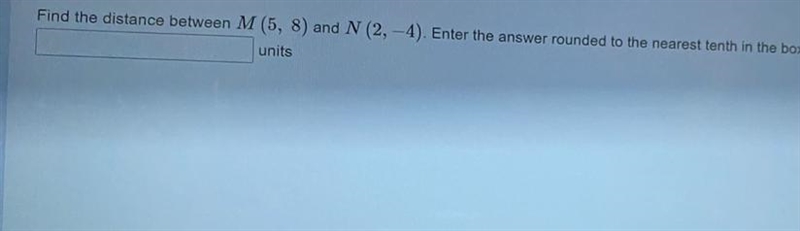 Find the distance pls-example-1