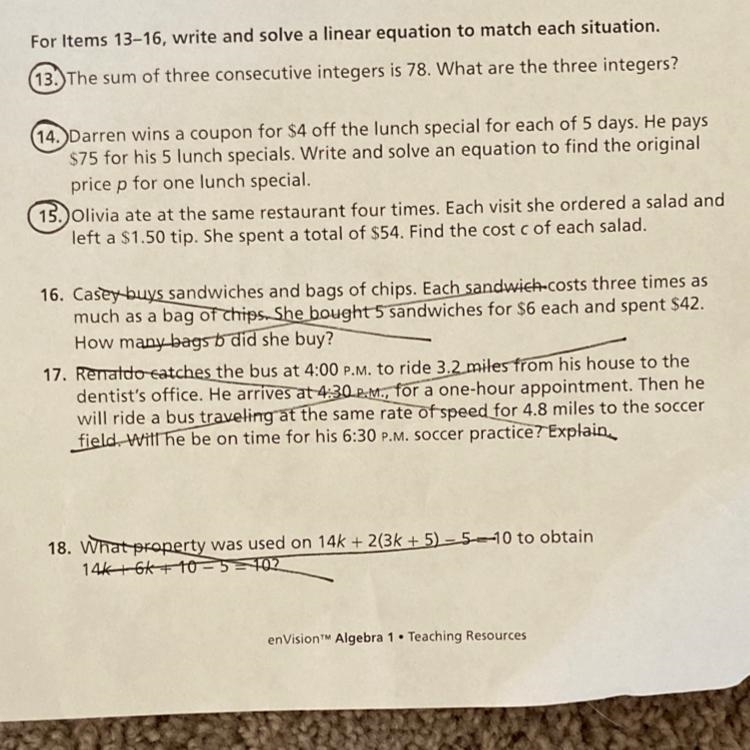 Can someone help me on any of the problems that are circled-example-1