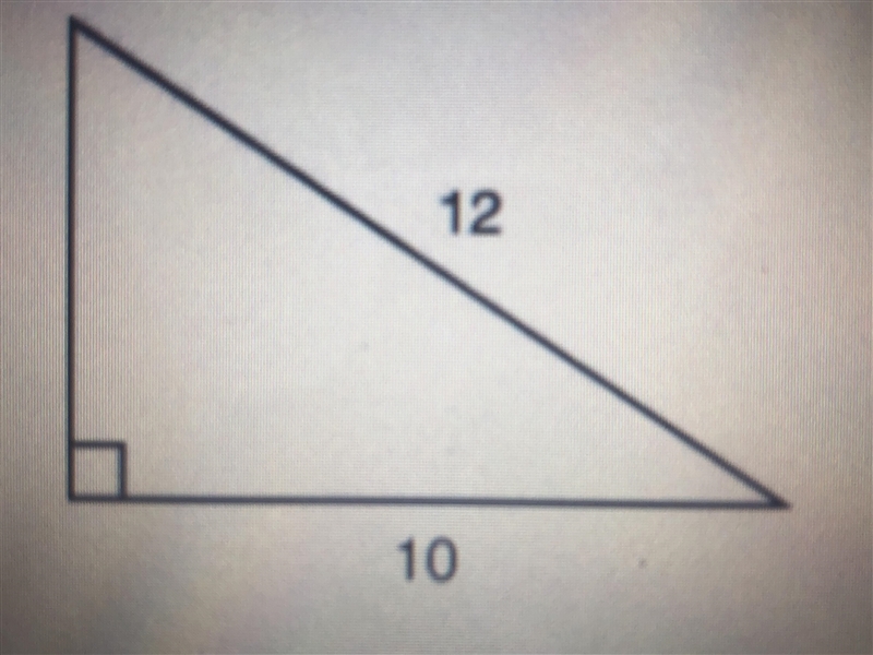 What is the length of the unlabeled side of this triangle ? A) 2 B) 44 C) 134 D) 4-example-1