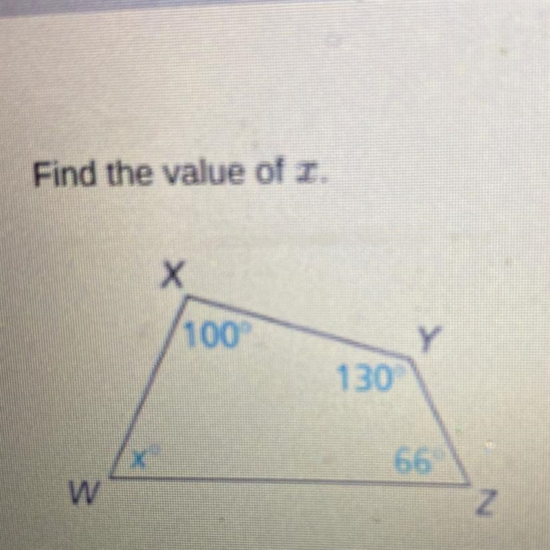 Find the value of X!!!!!!!!-example-1