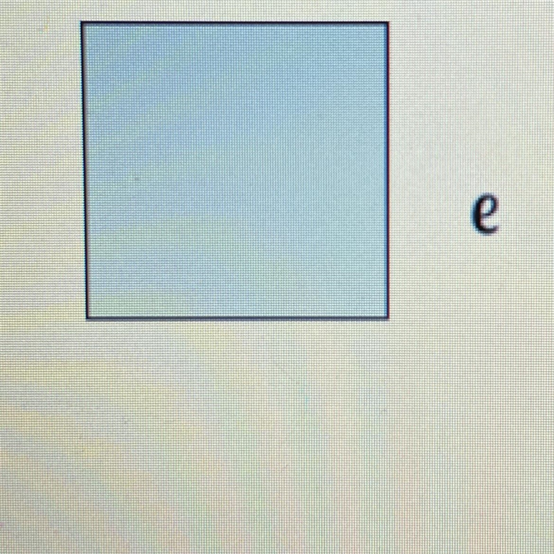 Write an expression that could be used to calculate the perimeter of this square.-example-1