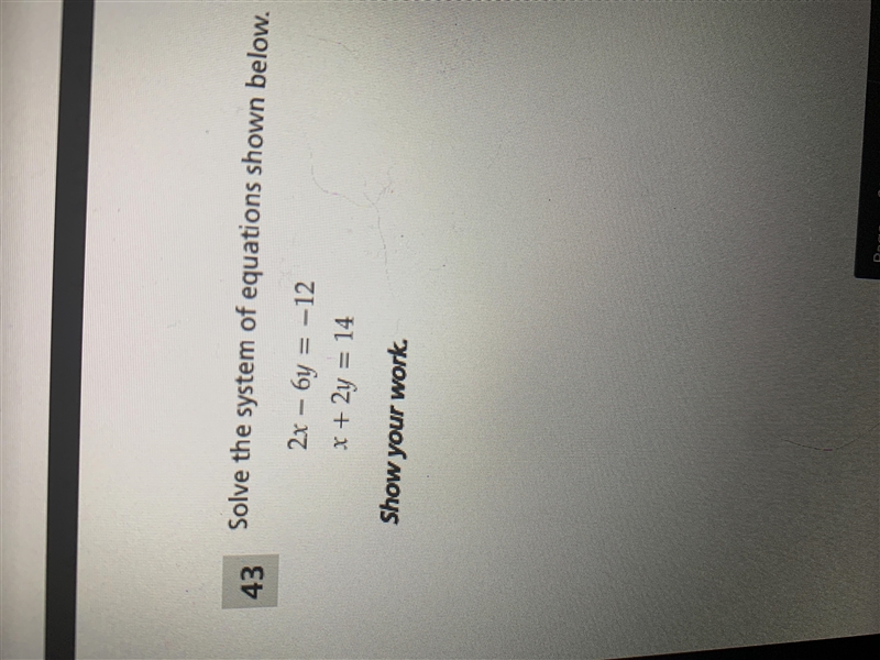 Solve the system of equations shown below?-example-1