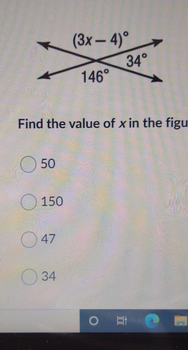 Find the value of x please ​-example-1