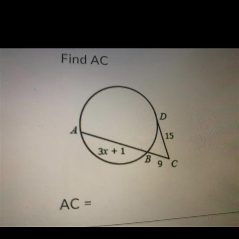 Find AC please, help is very much appreciated.-example-1