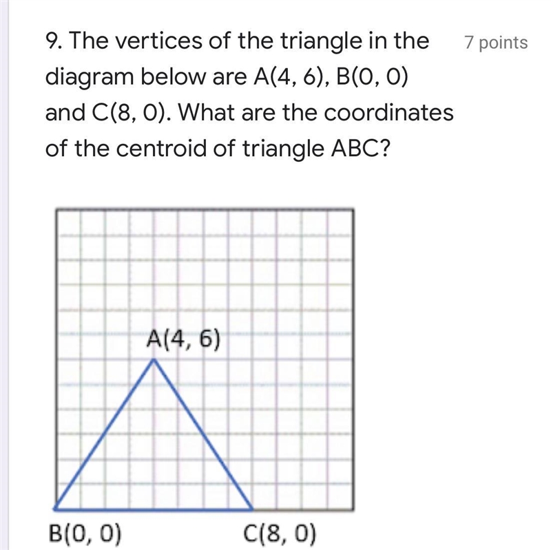 PLEASE HELP ASAP! which answer choice? a. (2, 3) b. (4, 0) c. (4, 2) d. (6, 3)-example-1