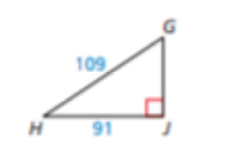 Solve the right triangle. round answer to the tenth.-example-1