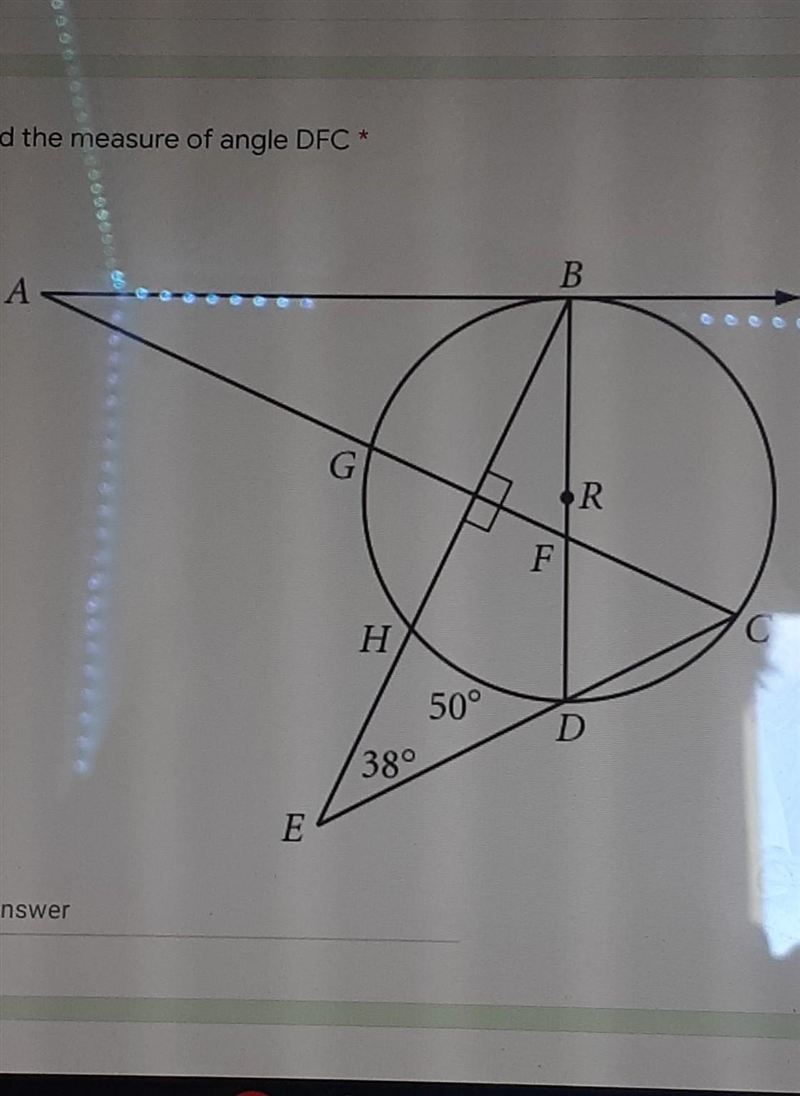 Find the measure of angle DFC​-example-1