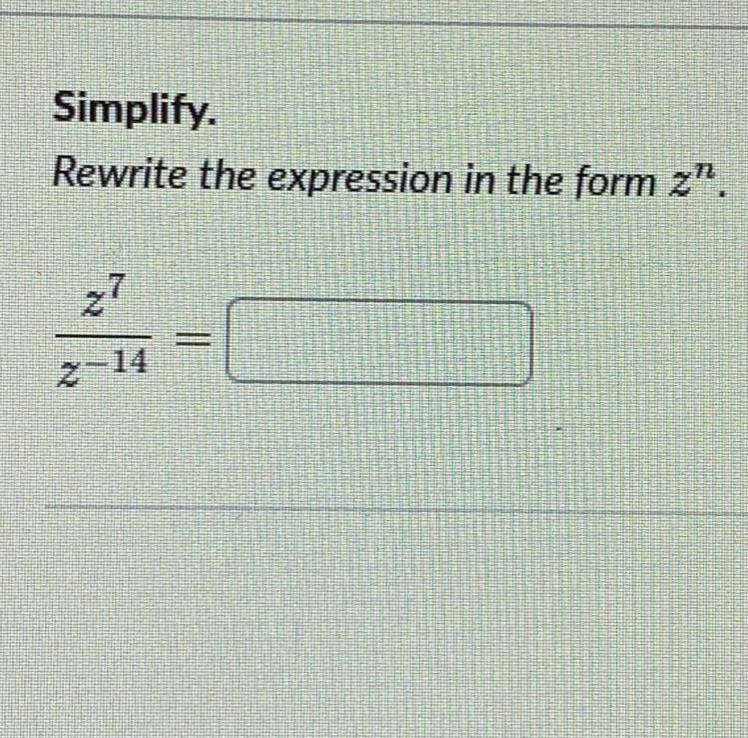 Simplify rewrite the expression in the from PLEASE HELP-example-1