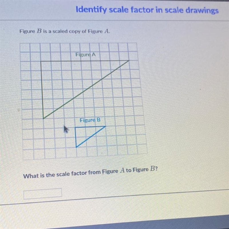 Figure B is a scaled copy of Figure A. Figure A Figure B Со MY What is the scale factor-example-1