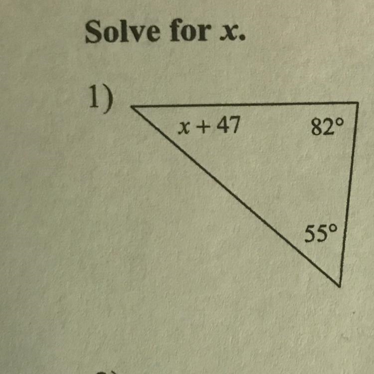 Plz help I don’t understand how to find x?-example-1