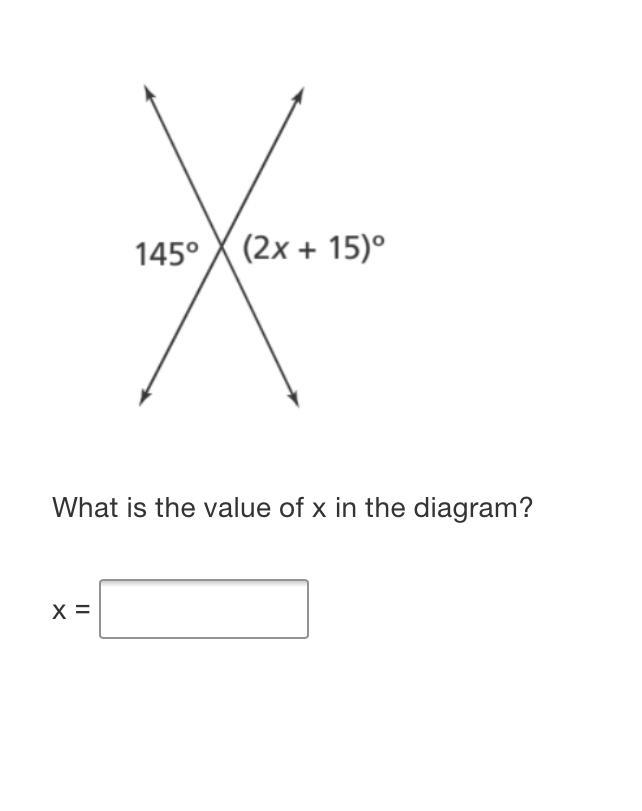 What is the value of x in the diagram?-example-1