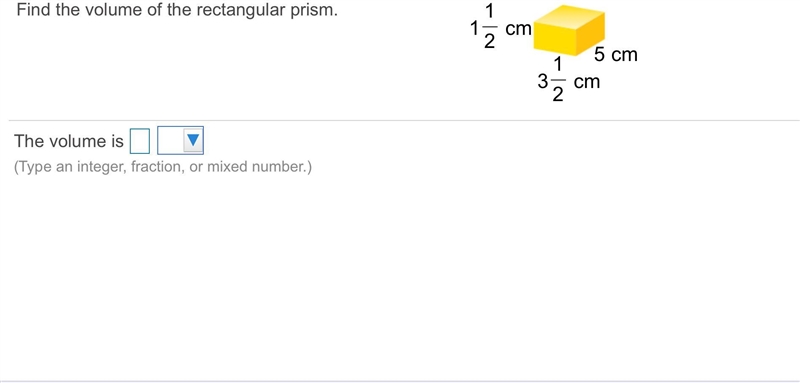 Find the volume of the rectangular prism.-example-1