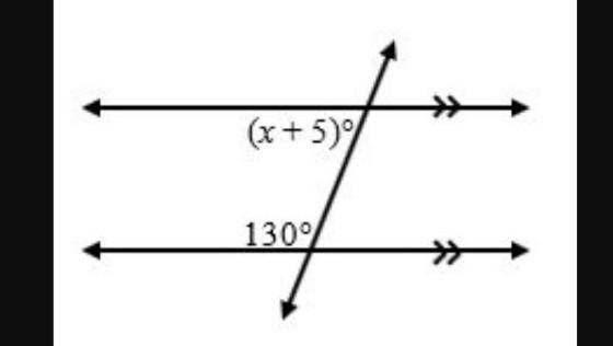 What is the value of x in the diagram below?​-example-1