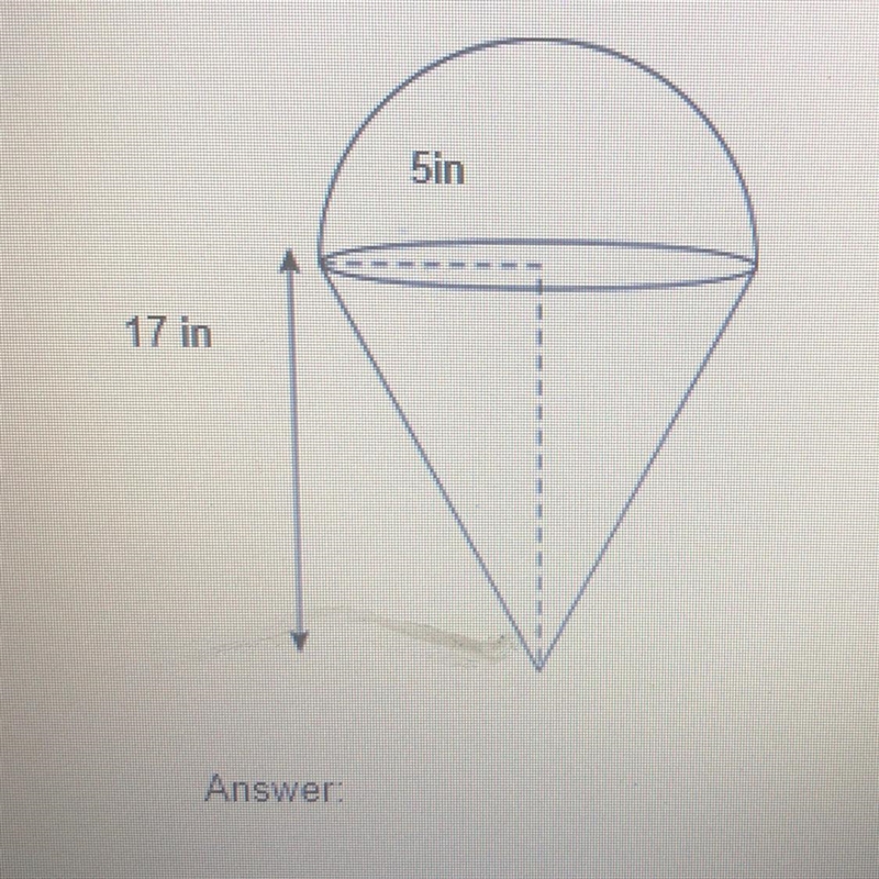 PLEASE ANSWER!! A prop for the theater club's play is constructed as a cone topped-example-1