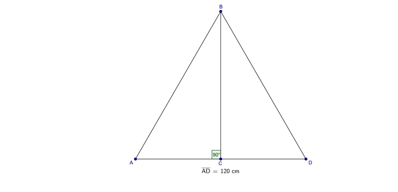 In GeoGebra, you should see a sketch of William’s kite. You’ll use the sketch to find-example-1