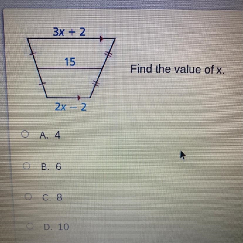 Find the value of x.-example-1