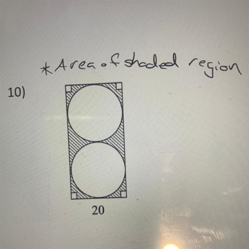 Find the area of the shaded region.-example-1