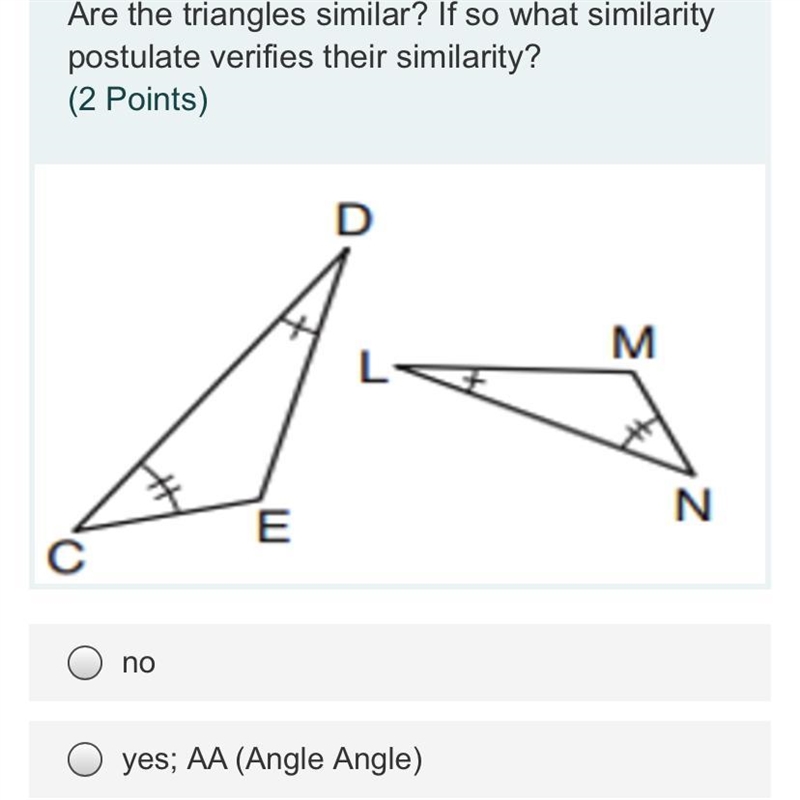 TRIANGLE SIMILARITY & CONGRUENCE. PICTURE INCLUDED! asa,aas,sss, or sas-example-1