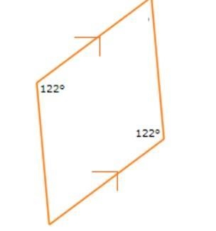 Geometry help please! Is the given figure a parallelogram? Explain why you answered-example-1